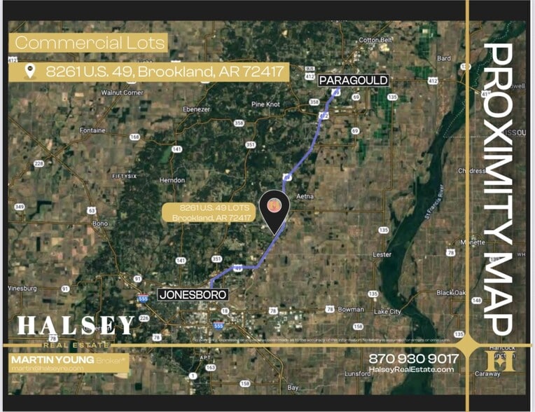 8261 US 49, Brookland, AR for sale - Building Photo - Image 2 of 10