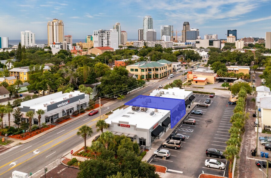 730-750 4th St N, Saint Petersburg, FL for lease - Aerial - Image 2 of 6