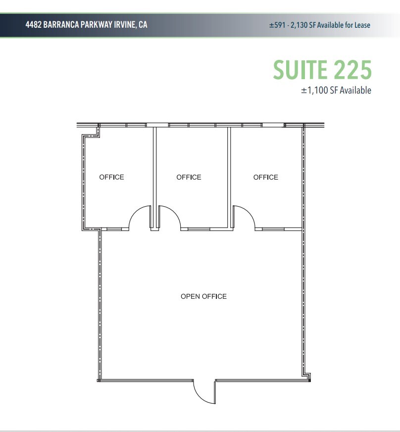 4482 Barranca Pky, Irvine, CA for lease Floor Plan- Image 1 of 1