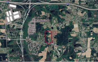 4800 Clifton Rd, Knightdale, NC - AERIAL map view