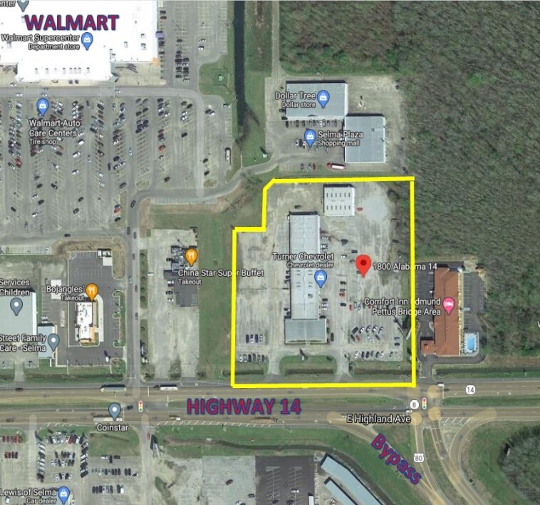 1800 Highway 14 East, Selma, AL for sale Building Photo- Image 1 of 1