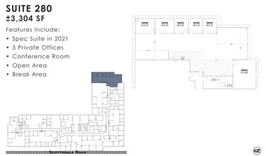 11333 N Scottsdale Rd, Scottsdale, AZ for lease Floor Plan- Image 1 of 1