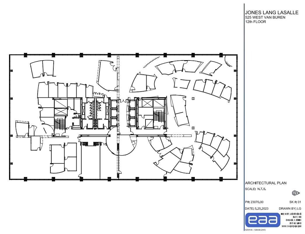 525 W Van Buren St, Chicago, IL for lease Floor Plan- Image 1 of 1