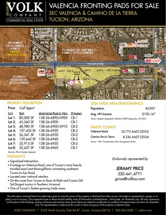 More details for 3119 W Valencia, Tucson, AZ - Land for Sale