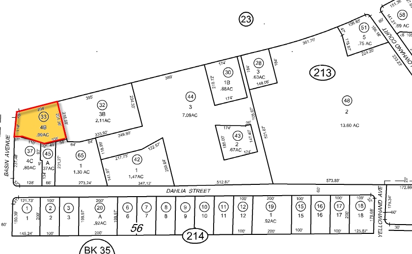 40 S Highway 160, Pahrump, NV for sale Plat Map- Image 1 of 1