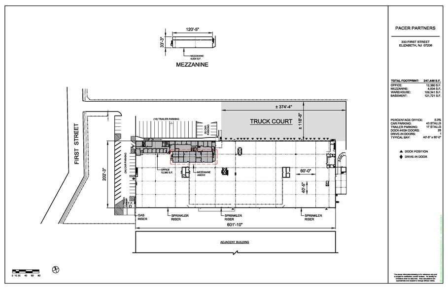 327-347 1st St, Elizabeth, NJ for lease - Building Photo - Image 3 of 3