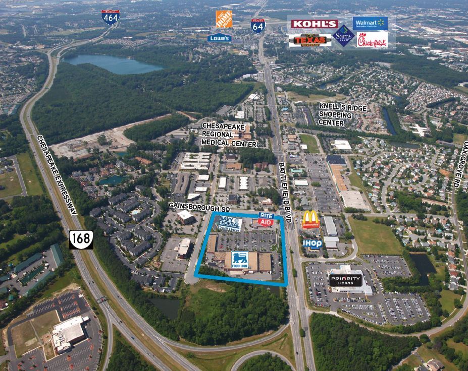 109 Gainsborough Sq, Chesapeake, VA 23320 OfficeRetail for Lease