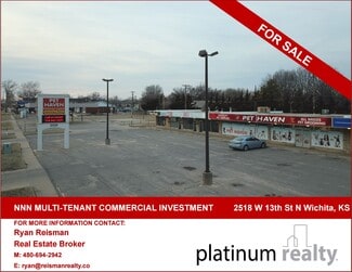 More details for 2518-2536 W 13th St, Wichita, KS - Retail for Sale