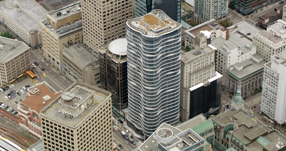 320 Granville St, Vancouver, BC for lease - Aerial - Image 2 of 14