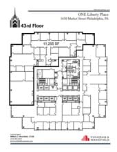 1650 Market St, Philadelphia, PA for lease Floor Plan- Image 1 of 1