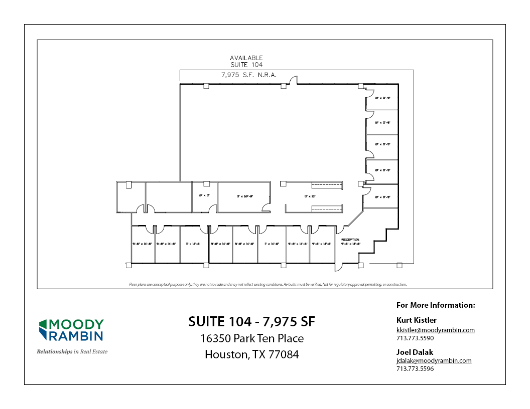 16350 Park Ten Place Dr, Houston, TX for lease Floor Plan- Image 1 of 1