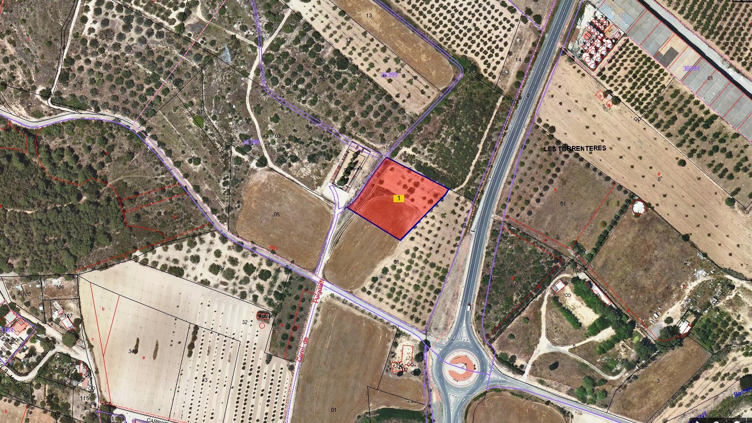 Land in Els Garidells, Tarragona for sale Floor Plan- Image 1 of 6