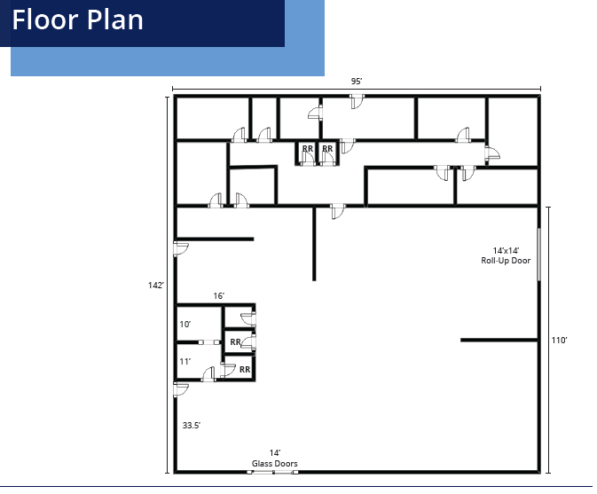 5301 White Ln, Bakersfield, CA for lease Floor Plan- Image 1 of 1