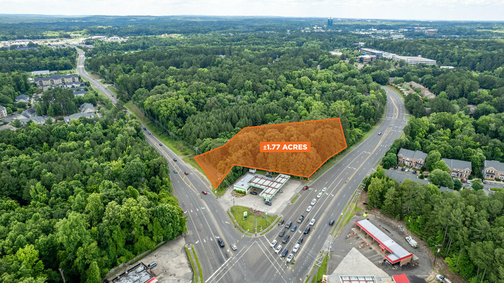 4138 & 4142 Old Chapel Hill Rd, Durham, NC for lease - Aerial - Image 1 of 4