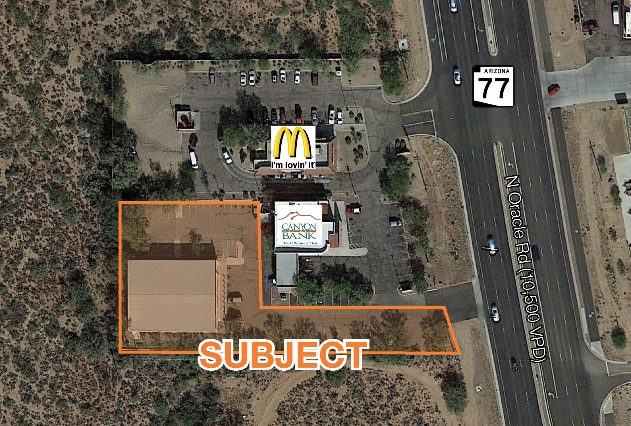 15881 N Oracle Rd, Catalina, AZ for sale Aerial- Image 1 of 1