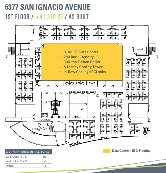 6377 San Ignacio Ave, San Jose, CA for lease Floor Plan- Image 1 of 1