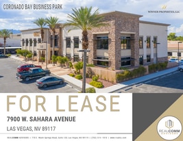 7900 W Sahara Ave, Las Vegas NV - Business Park