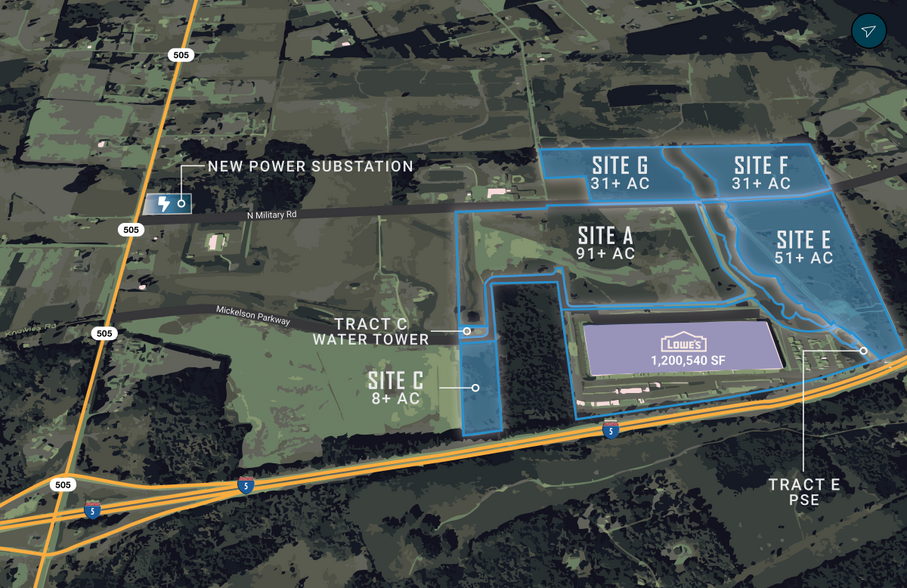 N Military Rd, Winlock, WA for sale - Building Photo - Image 3 of 4