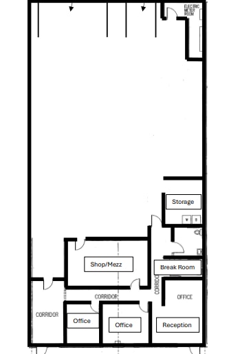 4419-4441 Robertson Rd, Madison, WI for lease Floor Plan- Image 1 of 5