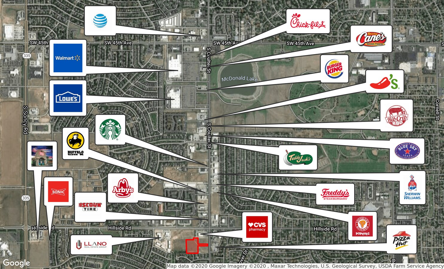 Hillside & Coulter 3.6 Acres, Amarillo, TX 79109 Land for Sale
