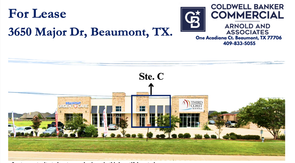 3650 N Major Dr, Beaumont, TX for lease - Building Photo - Image 1 of 4