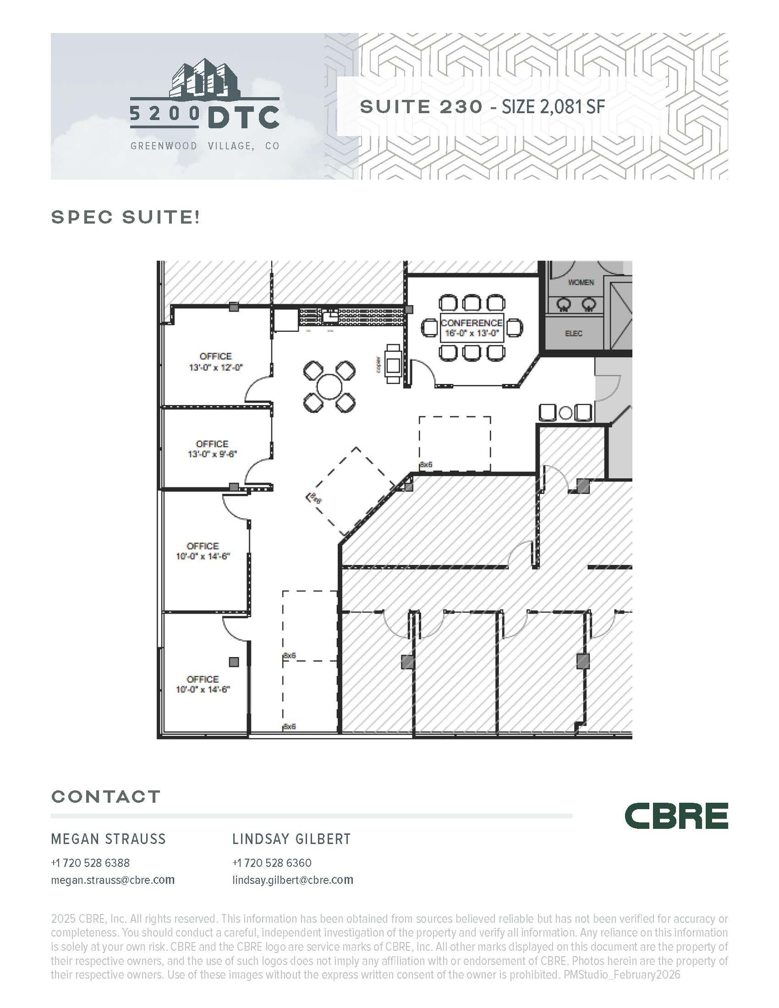 5200 Dtc Pky, Greenwood Village, CO for lease Floor Plan- Image 1 of 1