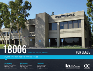 More details for 18006 Sky Park Cir, Irvine, CA - Office for Lease