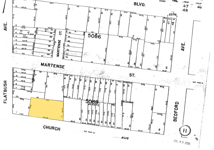 2211-2225 Church Ave, Brooklyn, NY for lease - Plat Map - Image 2 of 6