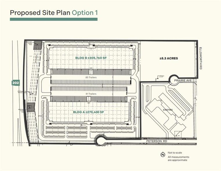 Loop 202 & Elliot Rd, Mesa, AZ for lease - Site Plan - Image 2 of 3