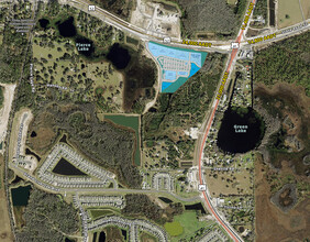 SWQ US 41 & SR 52, Land O Lakes, FL - aerial  map view