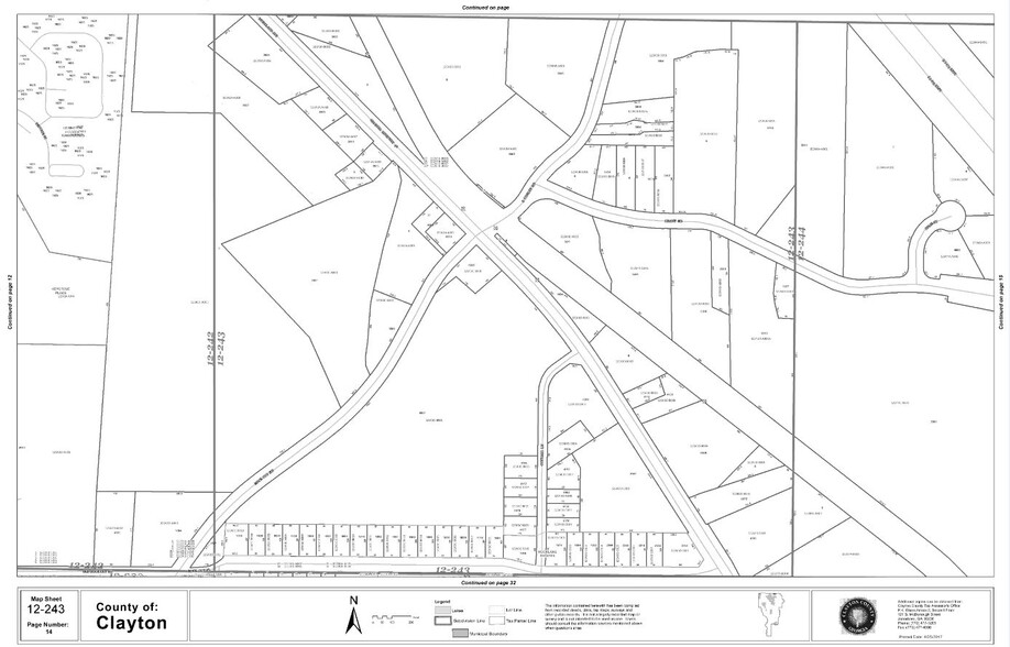 1820 Rock Cut Rd, Conley, GA for lease - Plat Map - Image 3 of 3