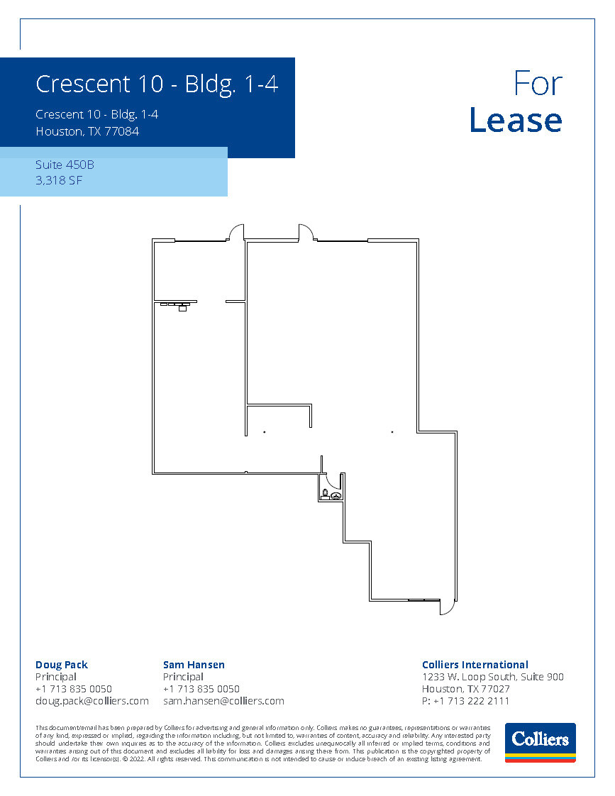 1304 Langham Creek Dr, Houston, TX for lease Floor Plan- Image 1 of 1