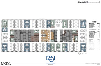 1251 Avenue of the Americas, New York, NY for lease Floor Plan- Image 2 of 6