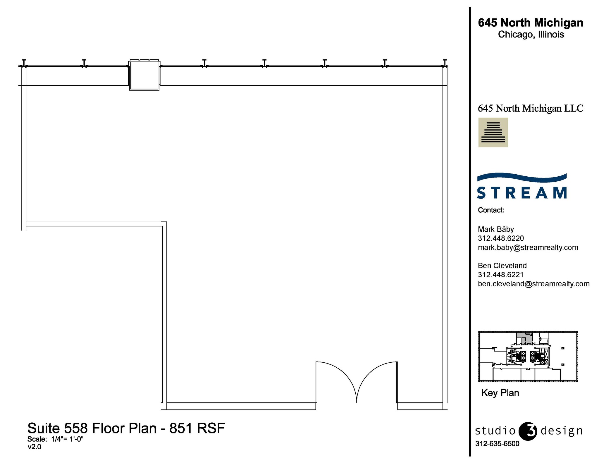 645 N Michigan Ave, Chicago, IL for lease Floor Plan- Image 1 of 1