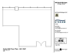 645 N Michigan Ave, Chicago, IL for lease Floor Plan- Image 1 of 1