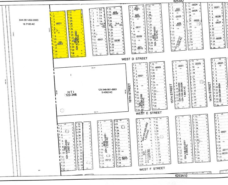 1802 West D St, La Porte, TX for sale - Plat Map - Image 1 of 1