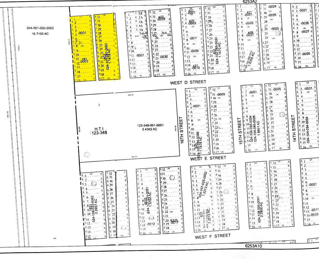 1802 West D St, La Porte, TX for sale Plat Map- Image 1 of 1