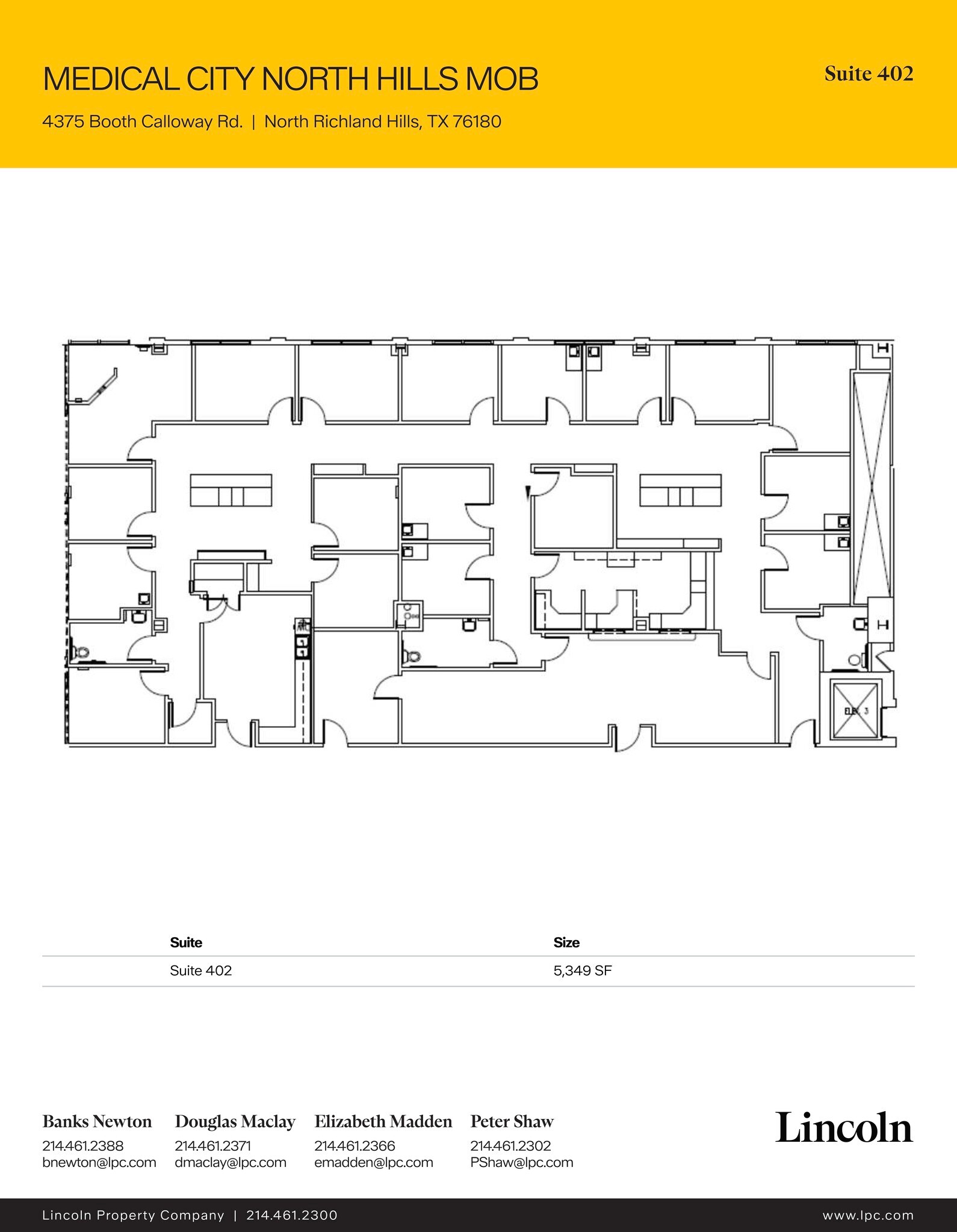 4375 Booth Calloway Rd, North Richland Hills, TX for lease Floor Plan- Image 1 of 1