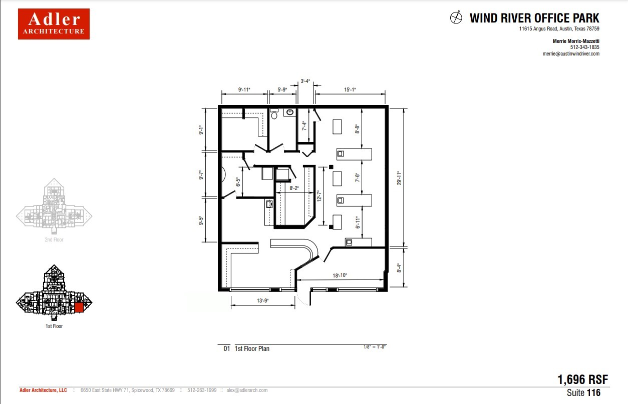 11615 Angus Rd, Austin, TX for lease Floor Plan- Image 1 of 13