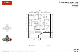 11615 Angus Rd, Austin, TX for lease Floor Plan- Image 1 of 13