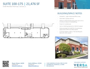 4222-4248 Meridian Pky, Aurora, IL for lease Floor Plan- Image 2 of 3
