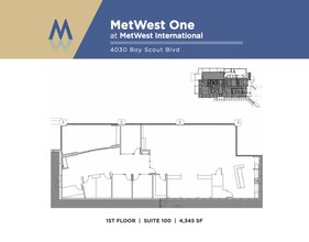 4010 W Boy Scout Blvd, Tampa, FL for lease Floor Plan- Image 1 of 1