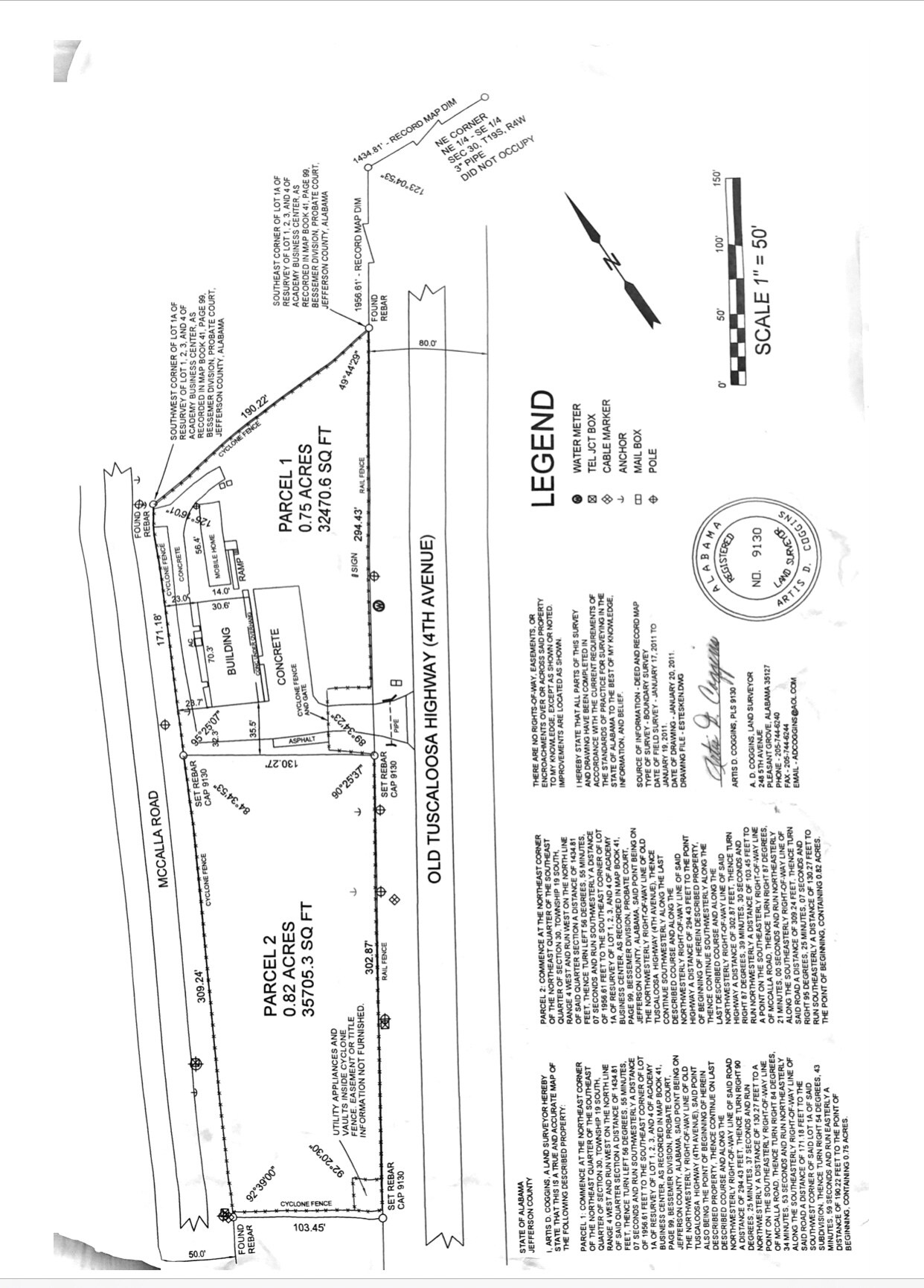 1800 4th Ave SW, Bessemer, AL for sale Plat Map- Image 1 of 1