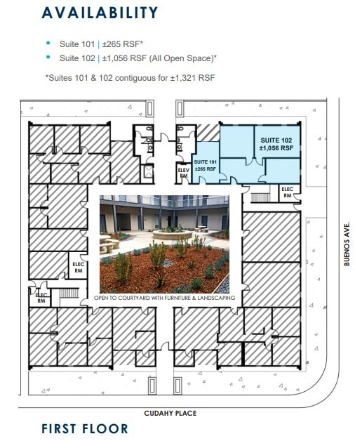 1094 Cudahy Pl, San Diego, CA for lease Floor Plan- Image 1 of 1