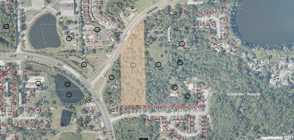 Dodd Rd, Winter Park, FL - AERIAL  map view