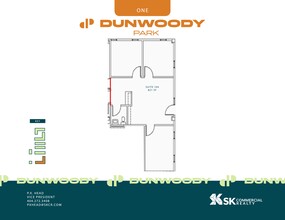 1 Dunwoody Park, Atlanta, GA for lease Site Plan- Image 1 of 1