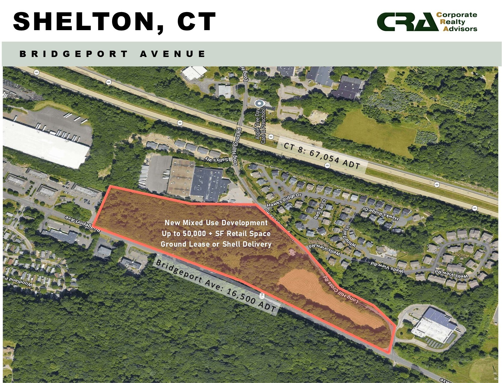 48 Long Hill Cross Rd, Shelton, CT for lease Aerial- Image 1 of 5