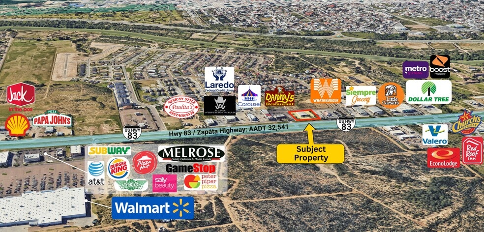 3800 S Zapata Hwy, Laredo, TX for lease - Building Photo - Image 2 of 13