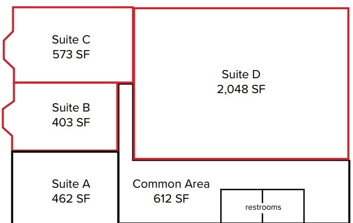 186-198 S Murphy Ave, Sunnyvale, CA for lease Floor Plan- Image 1 of 1