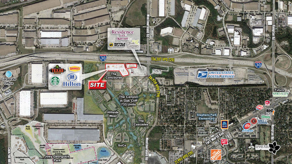 I-30 & Westmoreland rd, Dallas, TX for lease - Aerial - Image 1 of 4